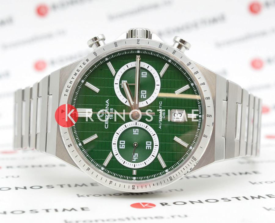 Часы Certina DS-7 Chrono Auto C043.427.11.091.00 — механические, сталь металл