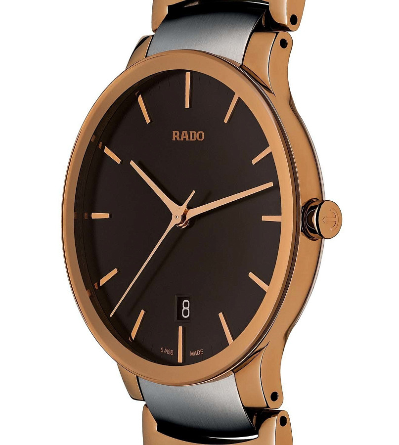 Часы Rado Centrix R30554303 — кварцевые, сталь металл