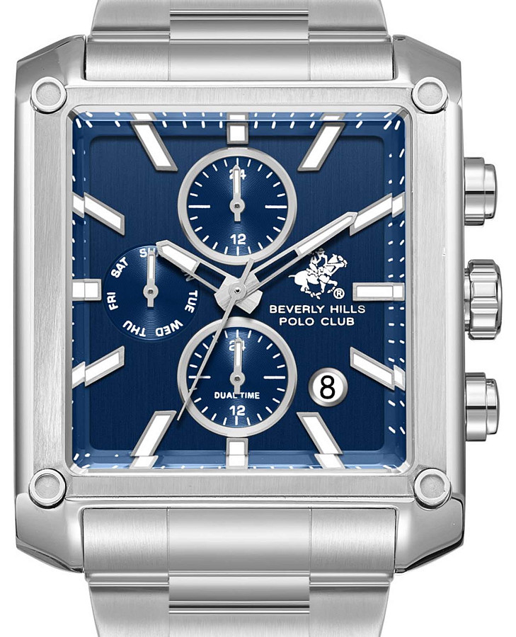 Часы Beverly Hills Polo Club BP3868X.390 — кварцевые, сталь металл