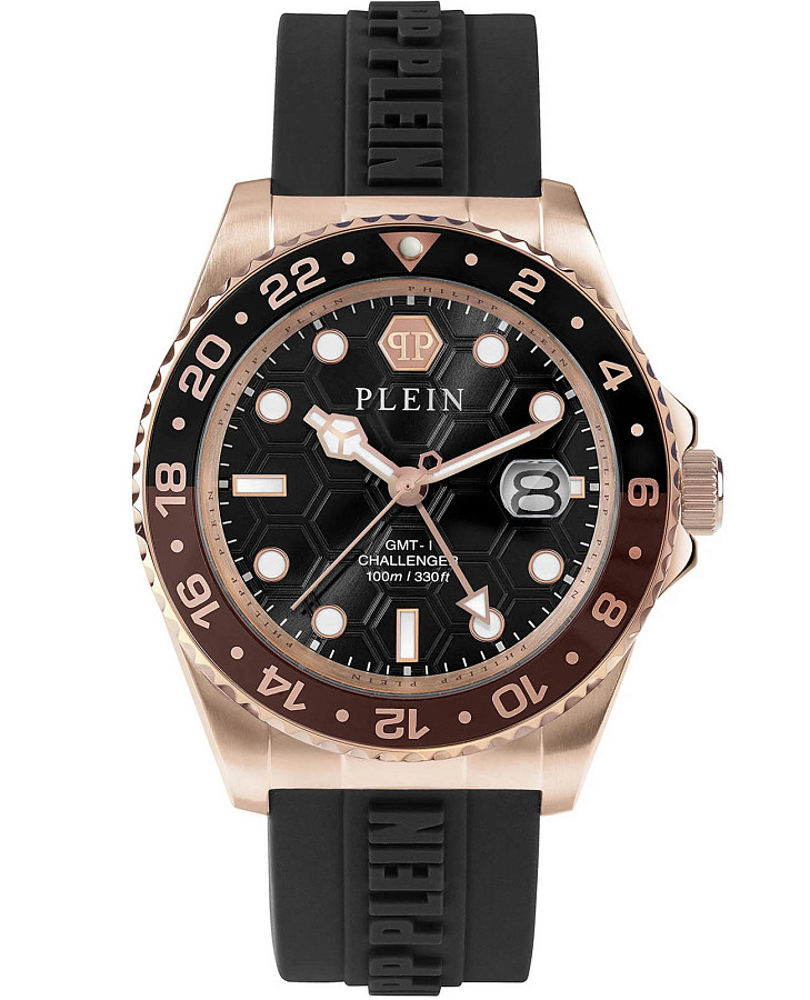 Часы Philipp Plein GMT-I Challenger PWYBA0523 — мужские, черный