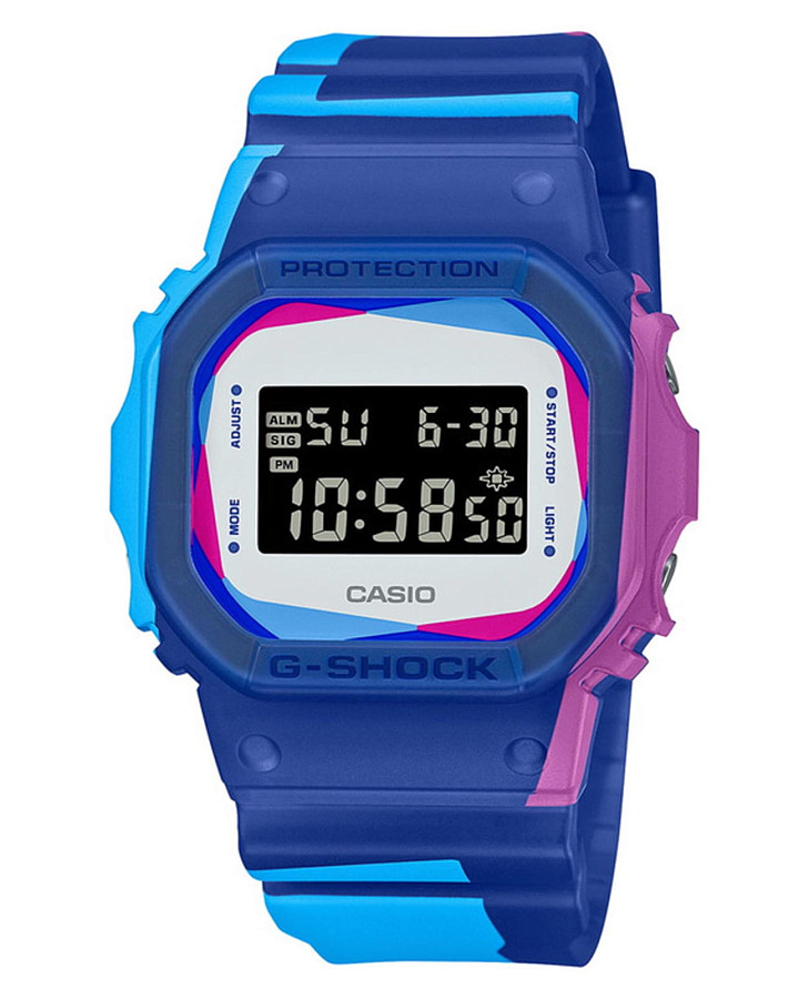 Часы Casio G-Shock DWE-5600PR-2DR (DWE-5600PR-2) — мужские