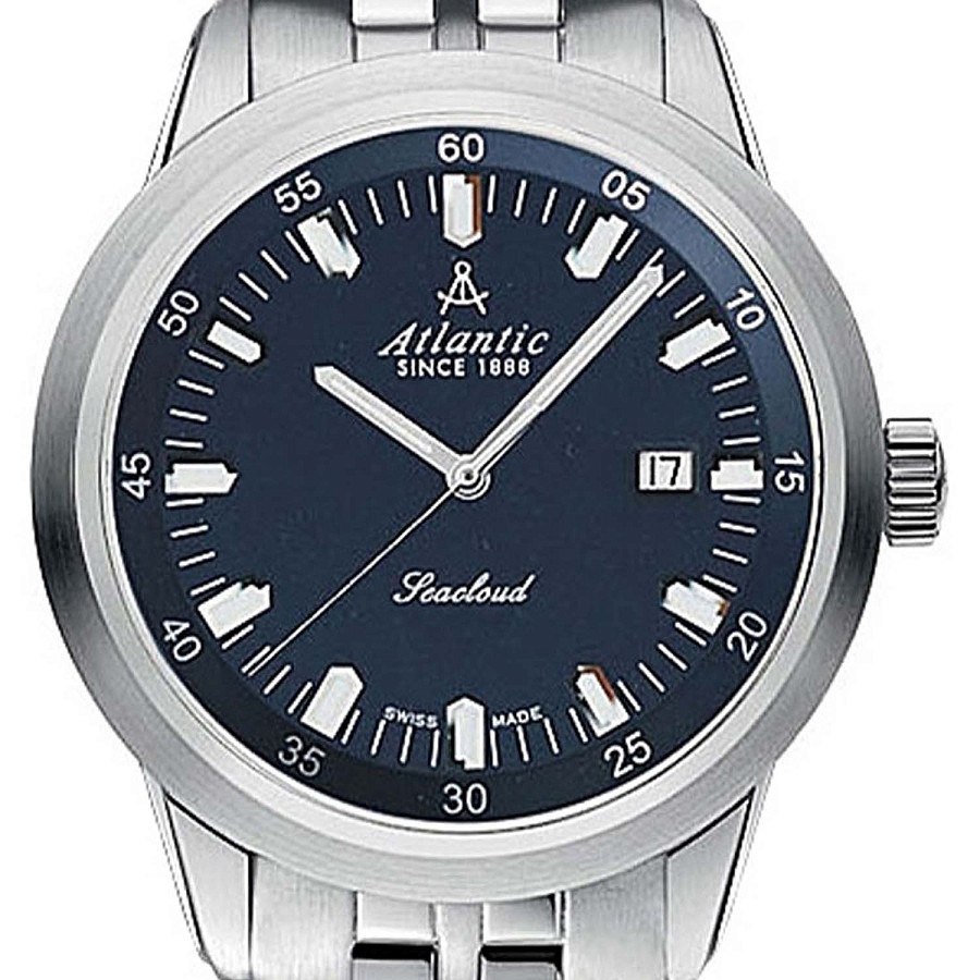 Часы Atlantic Seacloud 73365.41.51 — кварцевые, сталь металл
