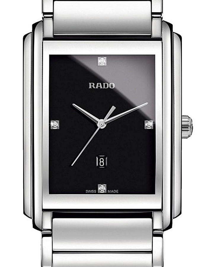 Часы Rado Integral Diamonds R20997713 — кварцевые, сталь металл