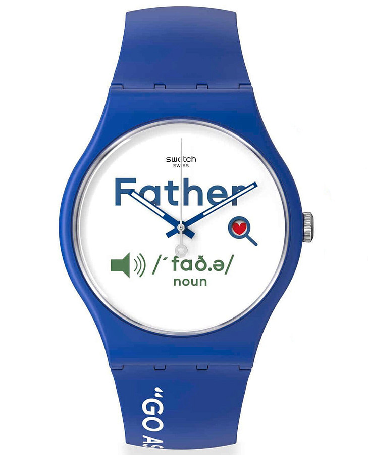 Часы Swatch New Gent Biosourced SO29Z704 — мужские, белый
