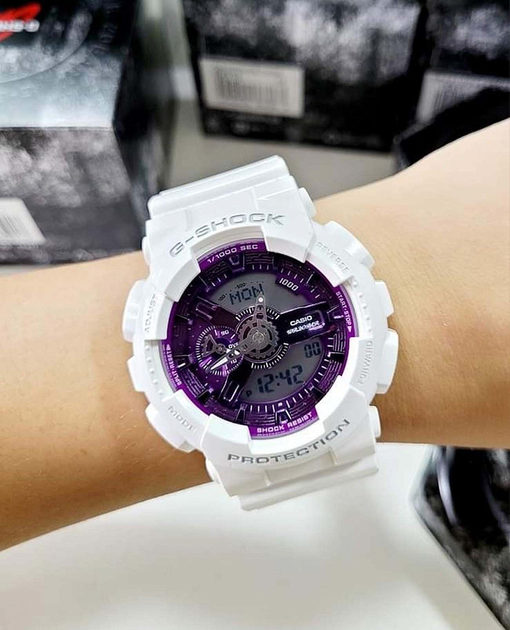 Часы Casio G-Shock GA-110WS-7ADR (GA-110WS-7A) — электронные, пластик