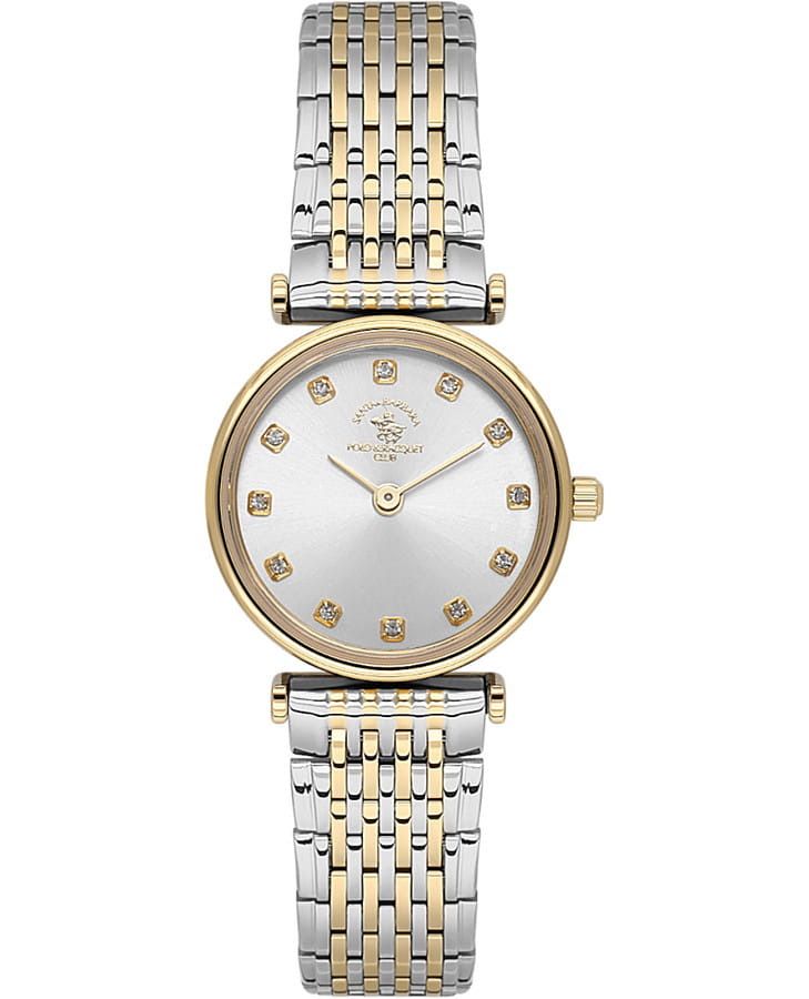 Часы Santa Barbara Polo & Racquet Club Unique SB.4.10019-4 — женские, белый