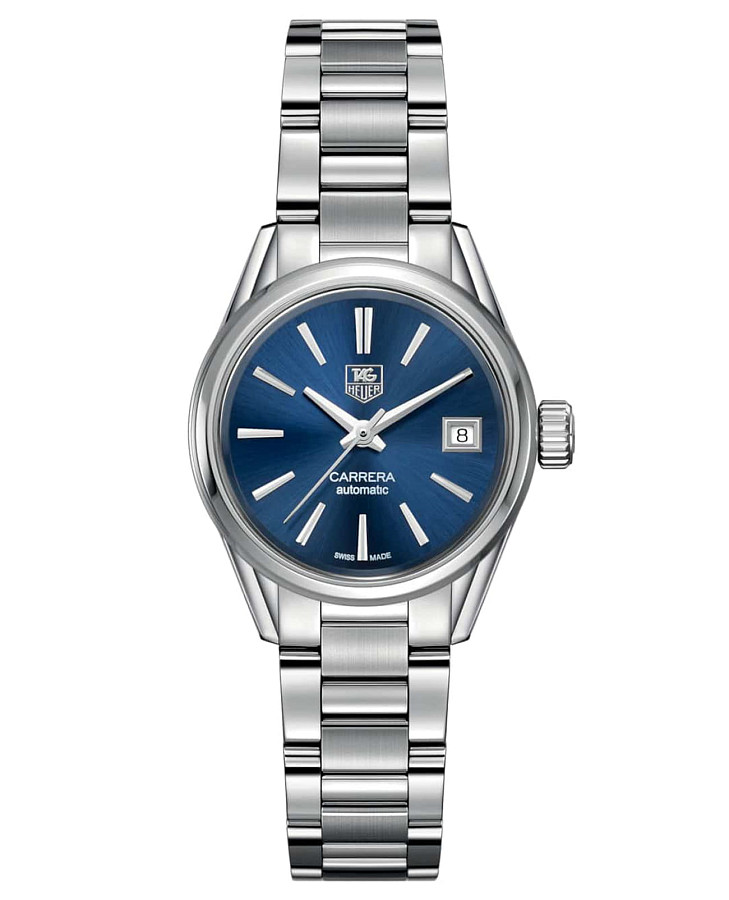 Часы TAG Heuer Carrera WAR2419.BA0776 — женские, синий