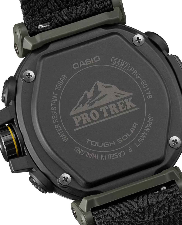 Часы Casio Pro Trek PRG-601YB-3DR (PRG-601YB-3) — тканевый, мужские