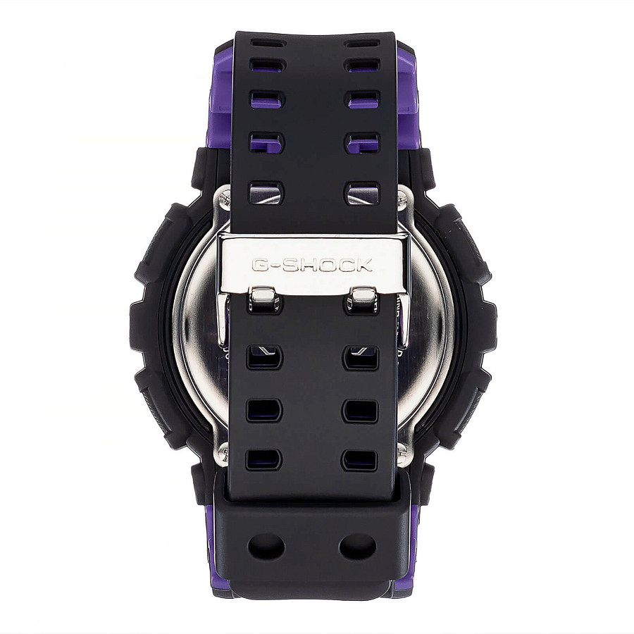 Часы Casio G-Shock GA-100BL-1A — пластик, Япония