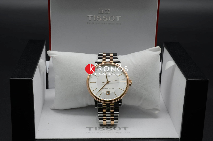 Часы Tissot Carson Powermatic 80 T122.407.22.031.01 — Швейцария, механические
