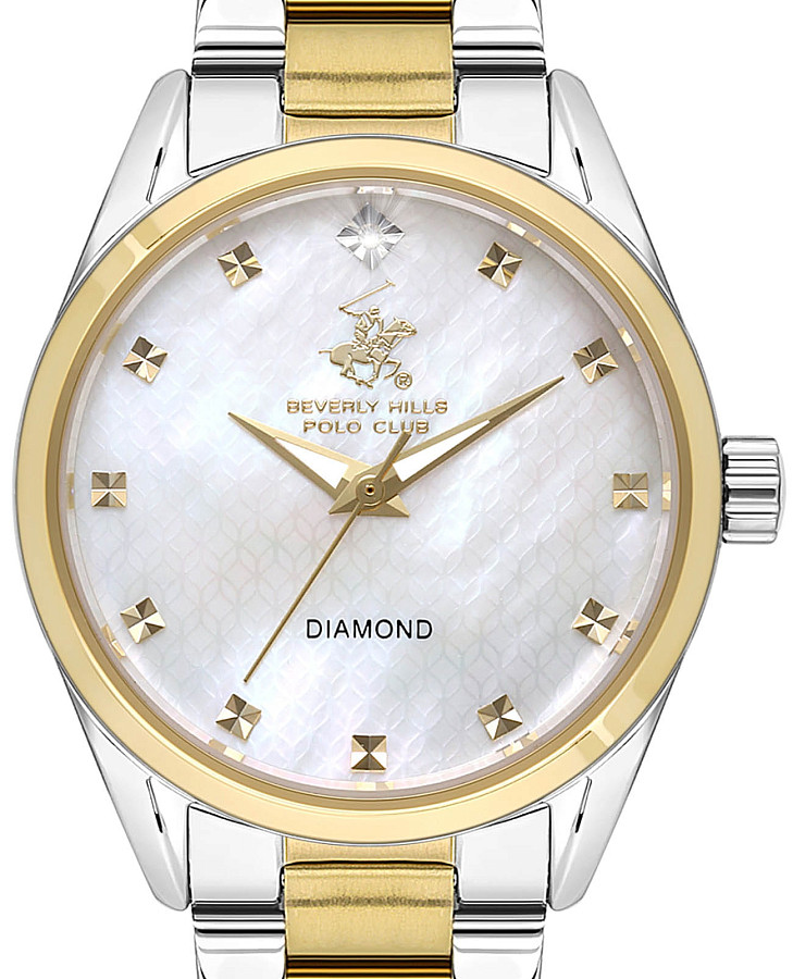 Часы Beverly Hills Polo Club BP3601C.220 — кварцевые, суперметалл металл