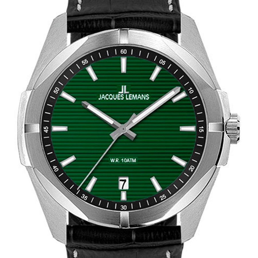 Часы Jacques Lemans 1-2176F — кварцевые, сталь металл