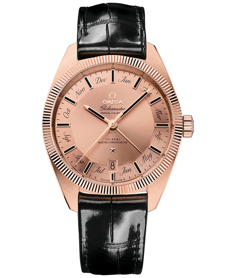 Часы Omega Constellation Globemaster 130.53.41.22.99.002 — мужские, золотой