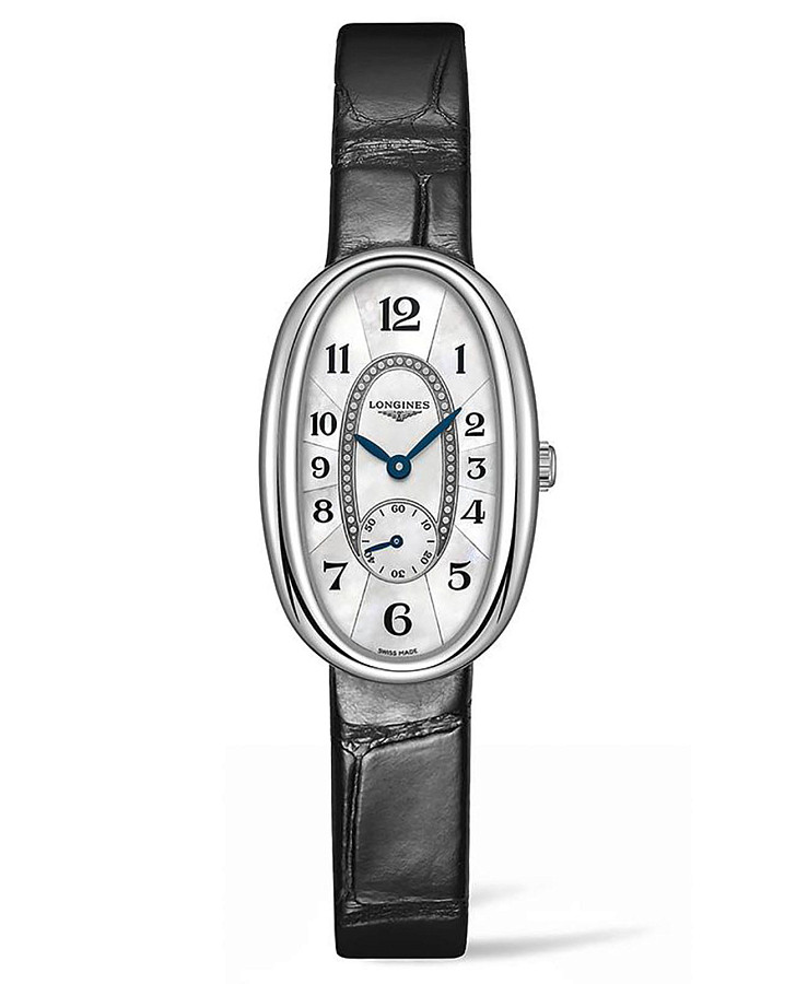 Часы Longines Symphonette L2.306.4.83.0 — женские, перламутровый