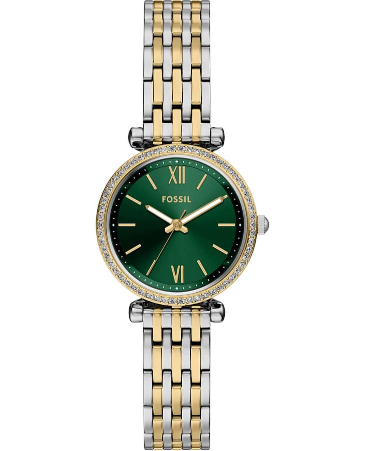 Часы Fossil Carlie ES5439 — женские, зеленый