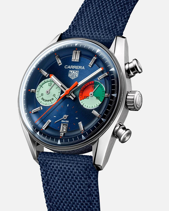 Часы TAG Heuer Carrera Skipper CBS2213.FN6002 — механические, металл сталь