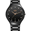 Швейцарские керамические механические часы Rado True Thinline Automatic Diamonds R27113722
