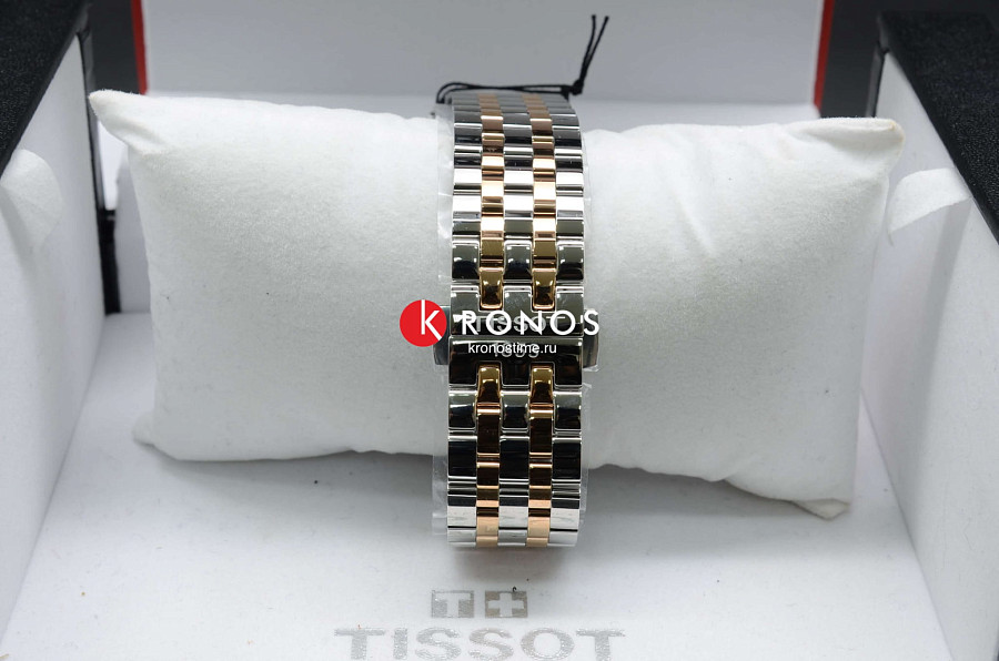 Часы Tissot Carson Powermatic 80 T122.407.22.031.01 — белый, сталь металл