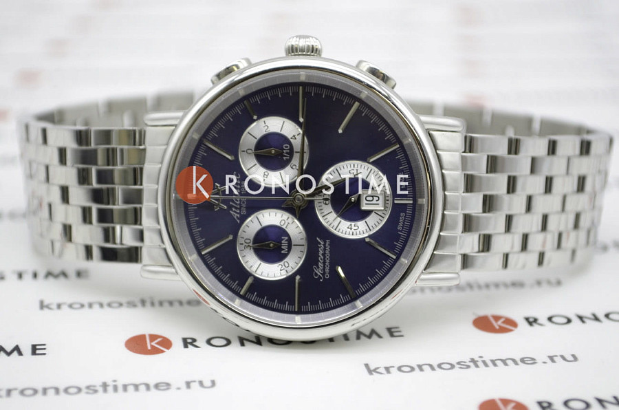 Часы Atlantic Seacrest 50446.41.51 — сталь металл, Швейцария