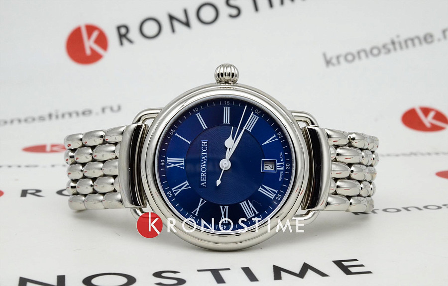 Часы Aerowatch 1942 42900 AA29 M — кварцевые, сталь металл