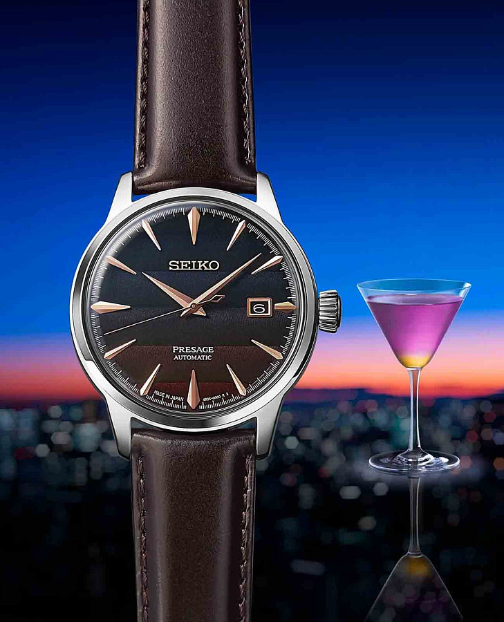 Часы Seiko Presage Cocktail Time SRPK75J1 — Япония, механические