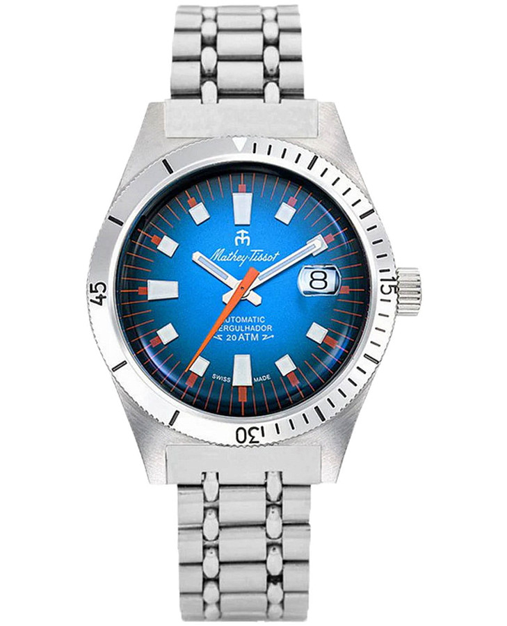 Часы Mathey-Tissot Mergulhador MRG1 — мужские, синий