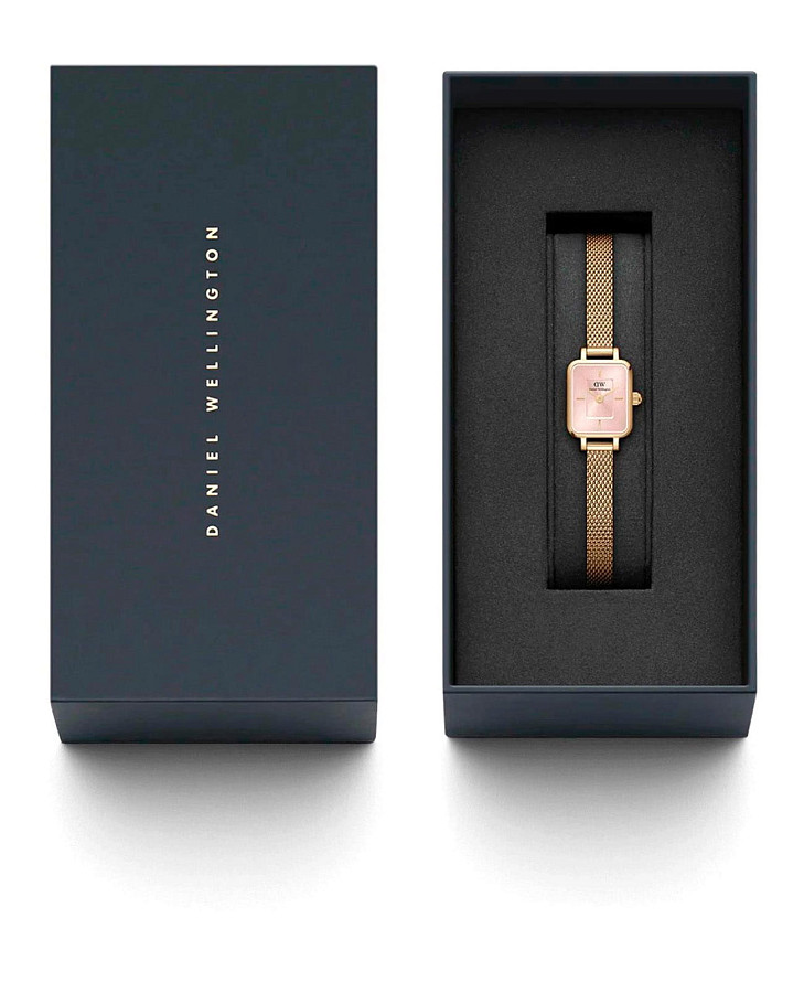 Часы Daniel Wellington Quadro Mini DW00100655 — Швеция, кварцевые