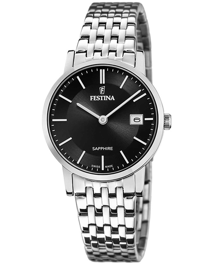 Часы Festina Swiss Made F20019/3 — женские, черный