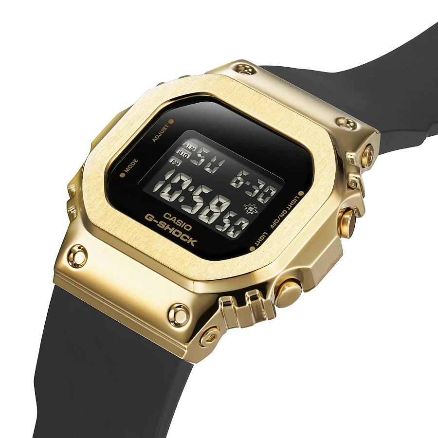 Часы Casio G-Shock GM-S5600GB-1DR (GM-S5600GB-1) — женские, полимер