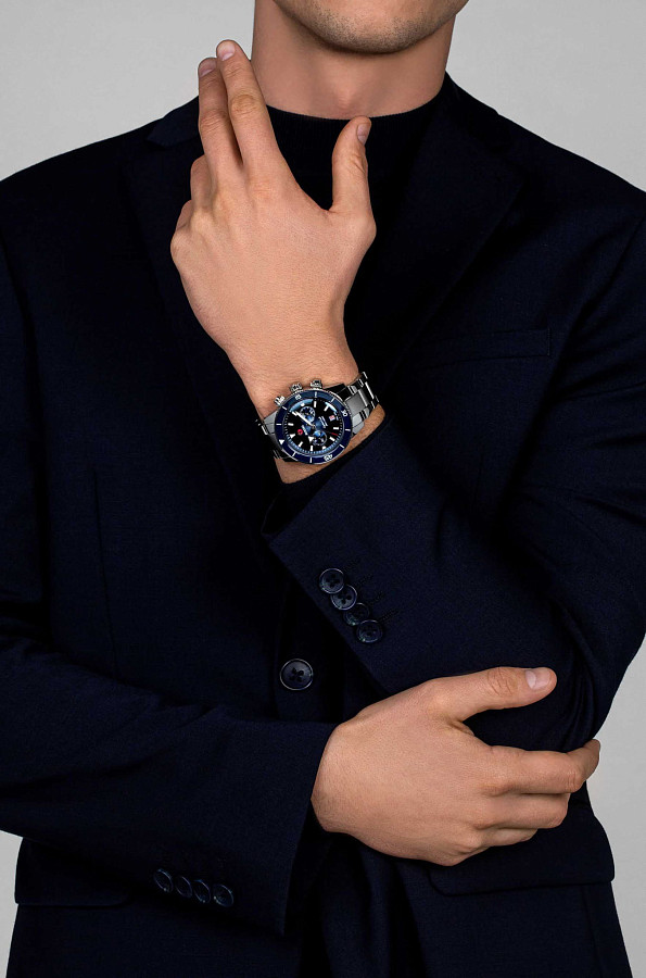 Часы Rado Captain Cook Automatic Chronograph R32145208 — механические, Швейцария, мужские