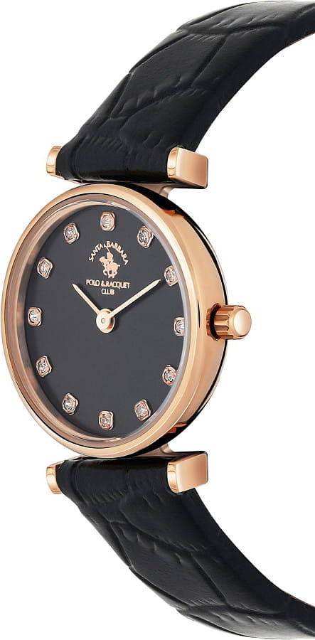 Часы Santa Barbara Polo & Racquet Club Unique SB.4.10018-6 — кварцевые, металл сталь