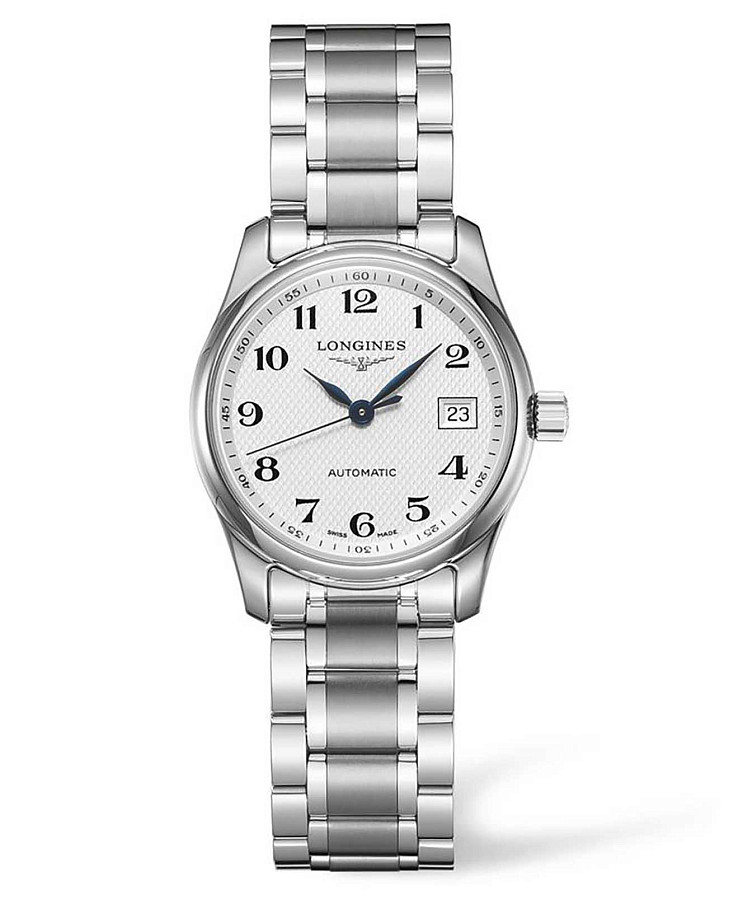Часы Longines Master Collection L2.257.4.78.6 — женские, серебристый