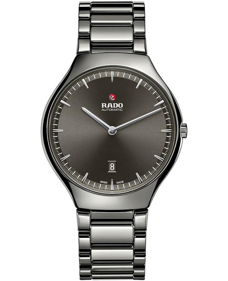 Часы Rado True Thinline Automatic R27088102 — мужские, серый