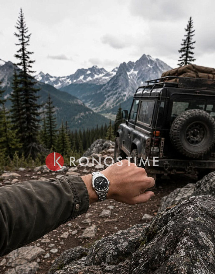 Часы Longines Conquest 38 mm L3.750.4.52.6 — сталь металл, Швейцария