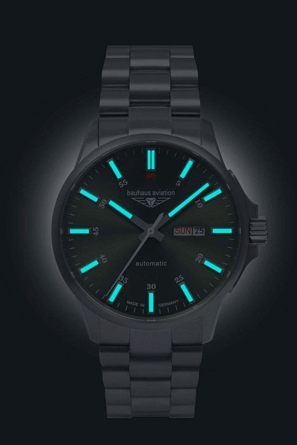 Часы Bauhaus Aviation 2866M4 — механические, титан