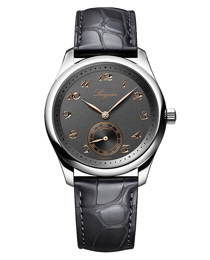Часы Longines Master Collection L2.843.4.63.2 — женские, антрацитовый
