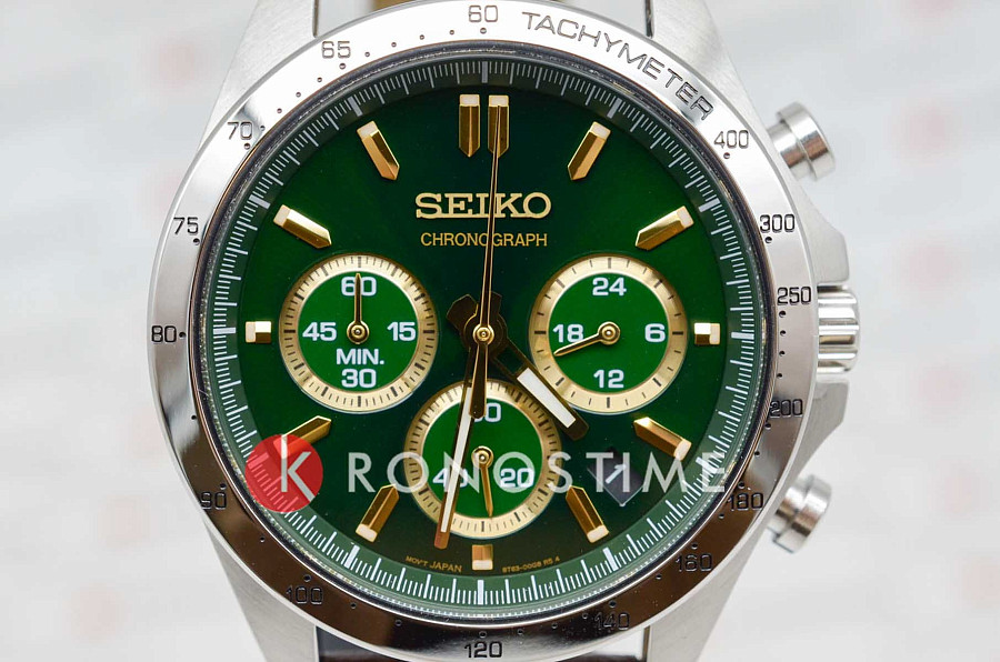 Часы Seiko Spirit Chronograph SBTR017 — сталь металл, Япония