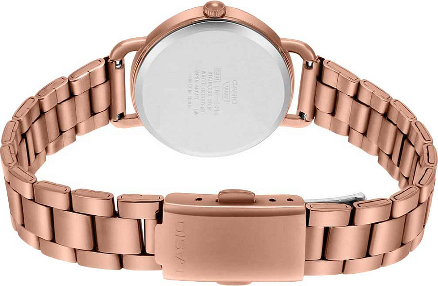 Часы Casio Collection LTP-E412PG-4A — сталь с ip покрытием, женские