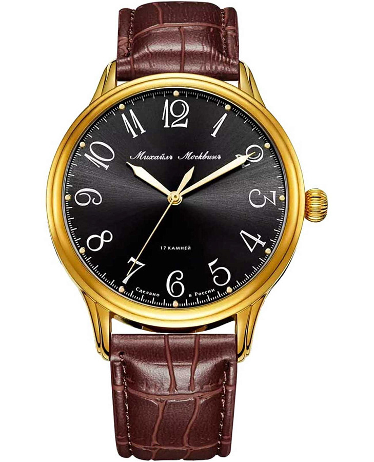 Часы Михаил Москвин Classic 1113A2L3-11 — мужские, черный
