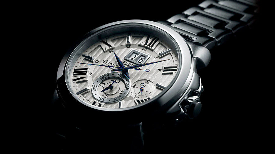 Часы Seiko SNP159P1 — кварцевые, сталь металл