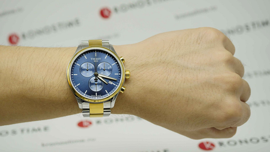 Часы Tissot Chrono XL Classic T116.617.22.041.00 — сталь металл, сталь c pvd покрытием