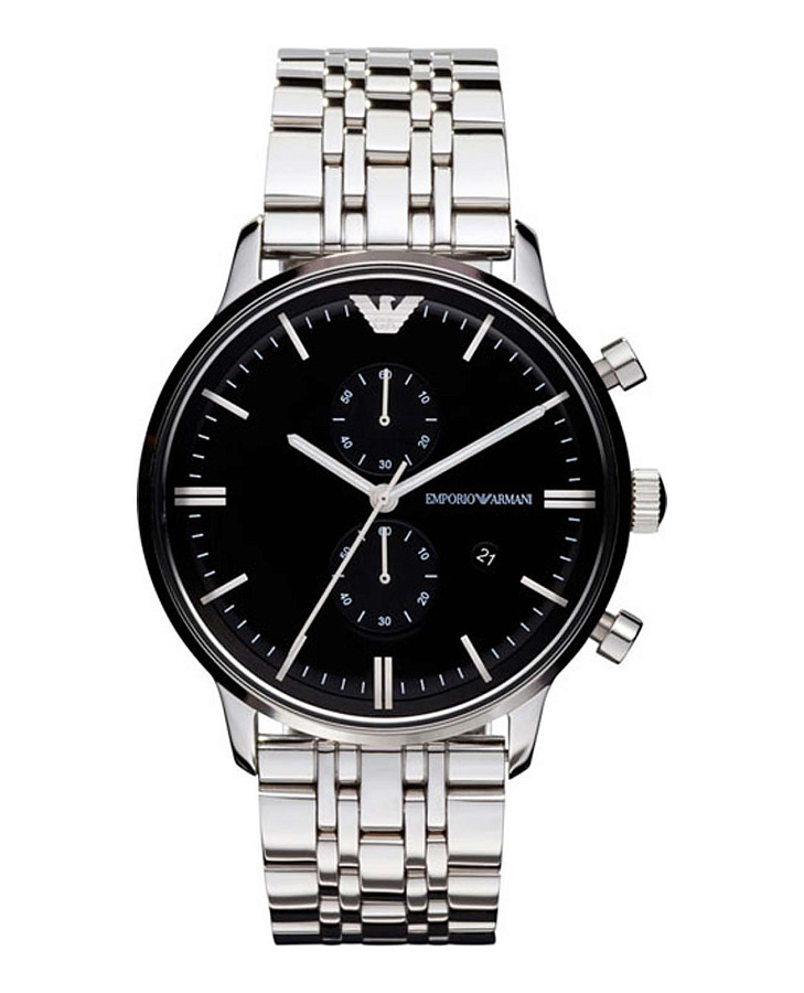 Часы Emporio Armani Classics AR0389 — мужские, черный