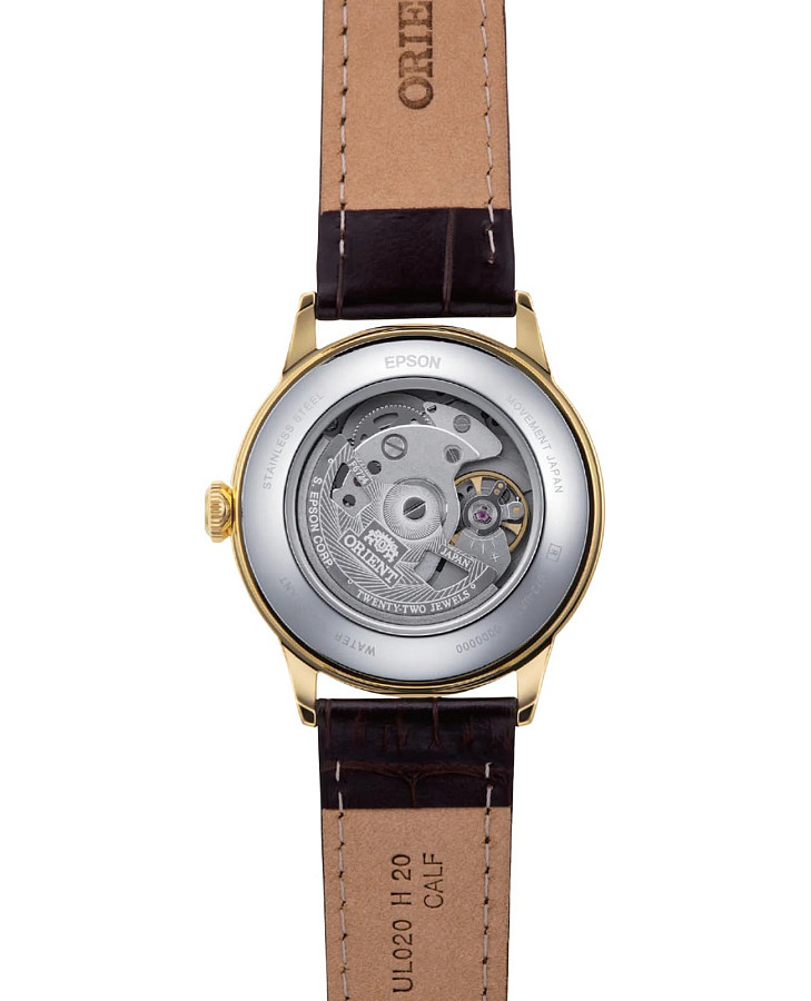 Часы Orient Classic Automatic RA-AC0M01S (RN-AC0M01S) — белый, металл сталь