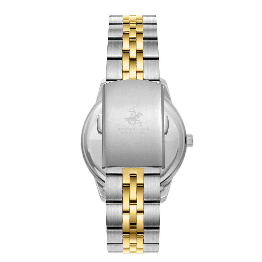 Часы Beverly Hills Polo Club BP3705C.220 — белый, металл сталь