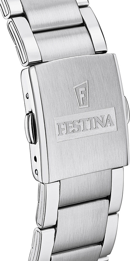 Часы Festina Timeless Chrono F20343/7 — сталь металл, Испания