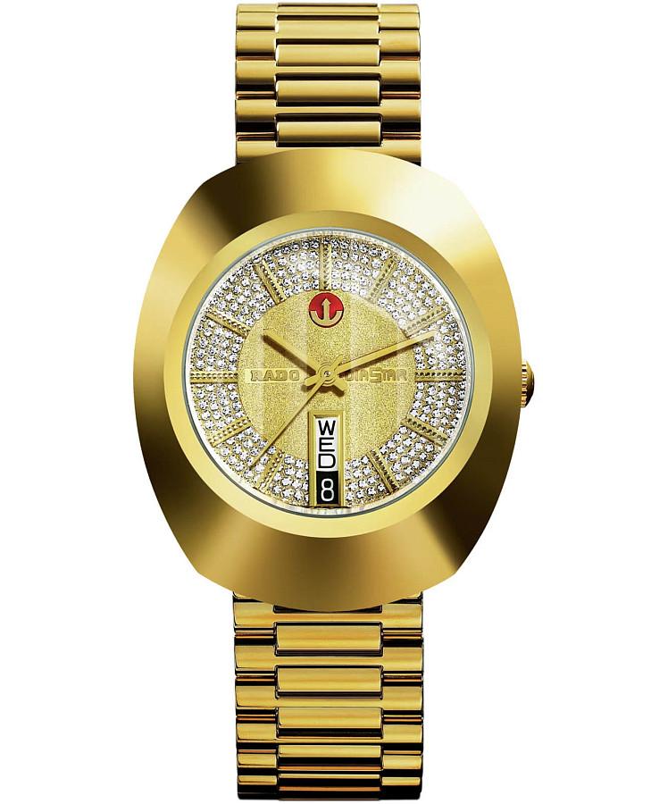 Часы Rado The Original Automatic R12413243 — мужские, золотой