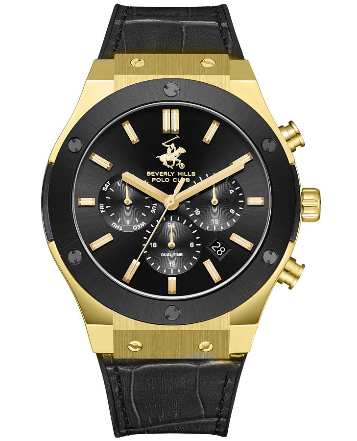 Часы Beverly Hills Polo Club BP3690X.151 — мужские, черный
