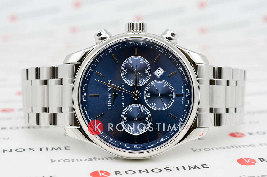 Часы Longines Master Collection L2.859.4.92.6 — механические, металл сталь