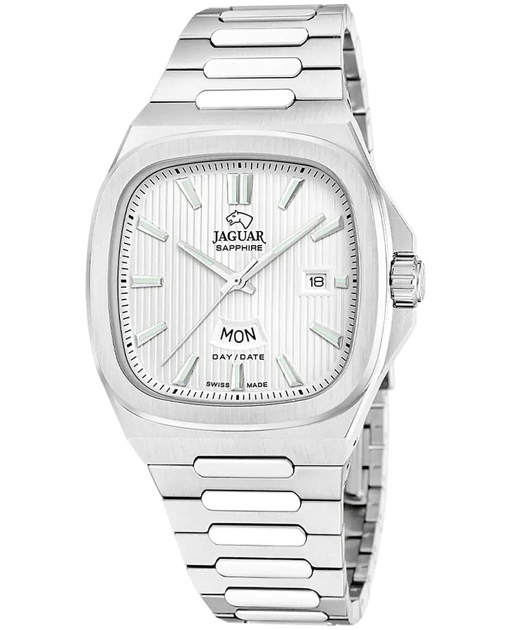 Часы Jaguar Rond Carre J1049/1 — мужские, серебристый