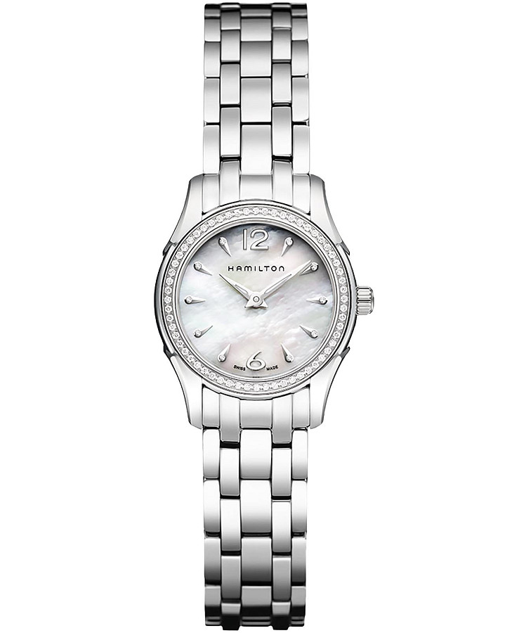 Часы Hamilton Jazzmaster Lady Quartz H32281197 — женские, перламутровый